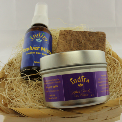 Spice it up gift set - Mister, Candle & Soap Bar