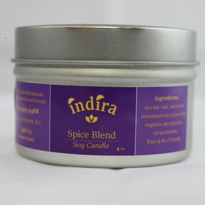 Spice Blend Soy Candle - Hand made products by a registered TCM doctor in Whistler, BC